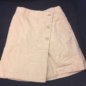 Uniqlo corduroy wrap skirt pants